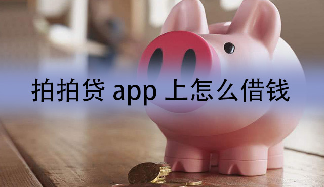 拍拍贷app上怎么借钱？平台贷款详细流程步骤