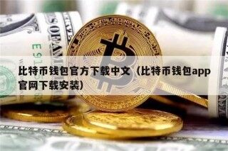 比特币钱包官方下载中文（比特币钱包app官网下载安装）