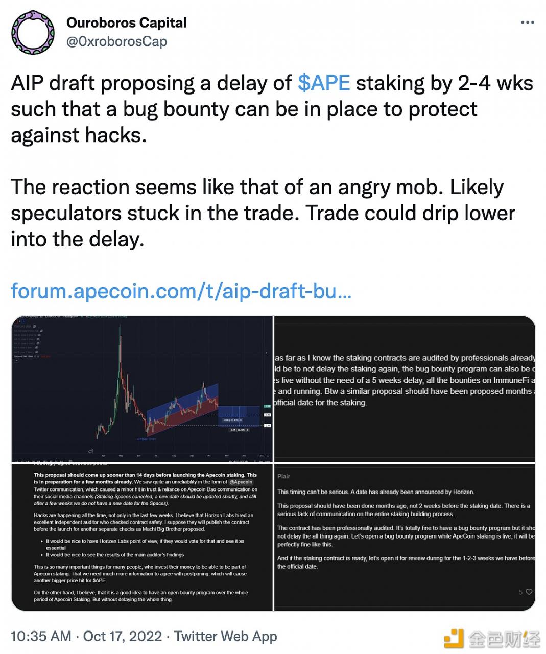 ApeCoin计划将APE质押功能延迟2-4周推出-第1张图片-欧易下载