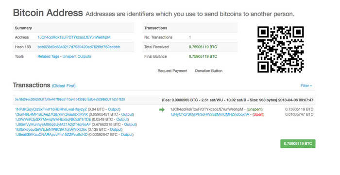 如何使用 BTC 区块浏览器 blockchain.info 查询 BTC 交易信息?-第9张图片-欧易下载