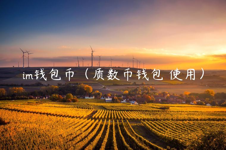 im钱包币（质数币钱包 使用）-第1张图片-欧易下载