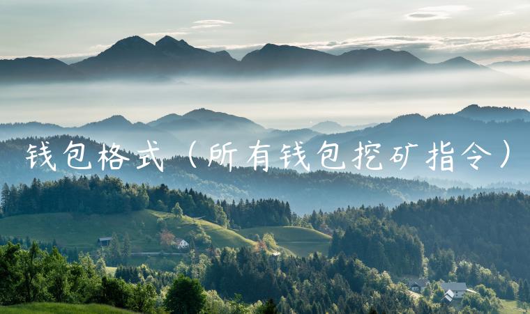 钱包格式（所有钱包挖矿指令）-第1张图片-欧易下载