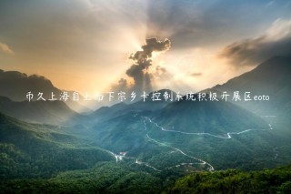 币久上海自上而下宗乡卡控制系统积极开展区oto