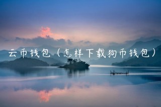 云币钱包（怎样下载狗币钱包）