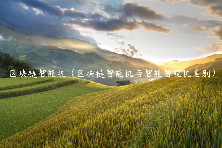 区块链智能机（区块链智能机与智能智能机差别）-第1张图片-欧易下载