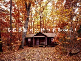 美股暴跌对比特币有影响吗！