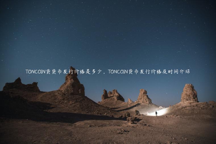 TONCOIN货货币发行价格是多少，TONCOIN货币发行价格及时间介绍-第1张图片-欧易下载