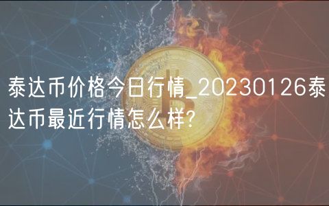 泰达币价格今日行情_20230126泰达币最近行情怎么样?-第1张图片-欧易下载