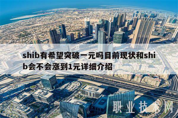 shib有希望突破一元吗目前现状和shib会不会涨到1元详细介绍-第1张图片-欧易下载