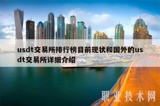 usdt 交易平台排行榜目前现状和国外的usdt 交易平台详细介绍
