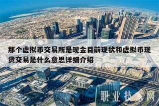 那个虚拟币 交易平台是现金目前现状和虚拟币现货交易是什么意思详细介绍