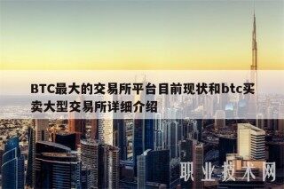 BTC最大的 交易平台平台目前现状和btc买卖大型 交易平台详细介绍