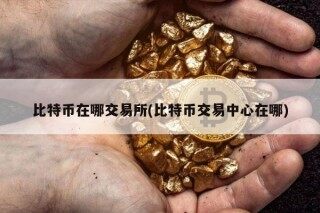 比特币在哪 交易平台(比特币交易中心在哪)