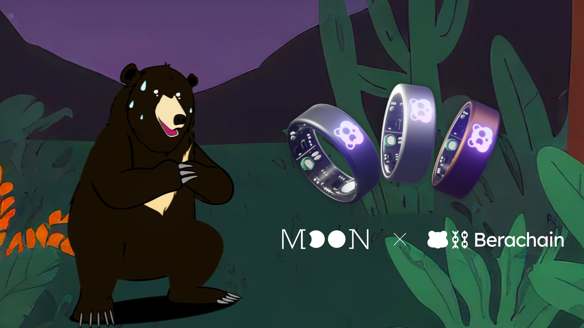 DePIN 智能戒指 Moon Ring 熊链版本于 11月 28 日开放预定，限量 2000个-第1张图片-欧易下载