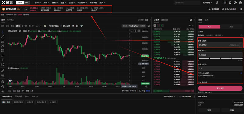 如何拥有比特币？比特币新手买卖交易操作全教程-第14张图片-欧易下载