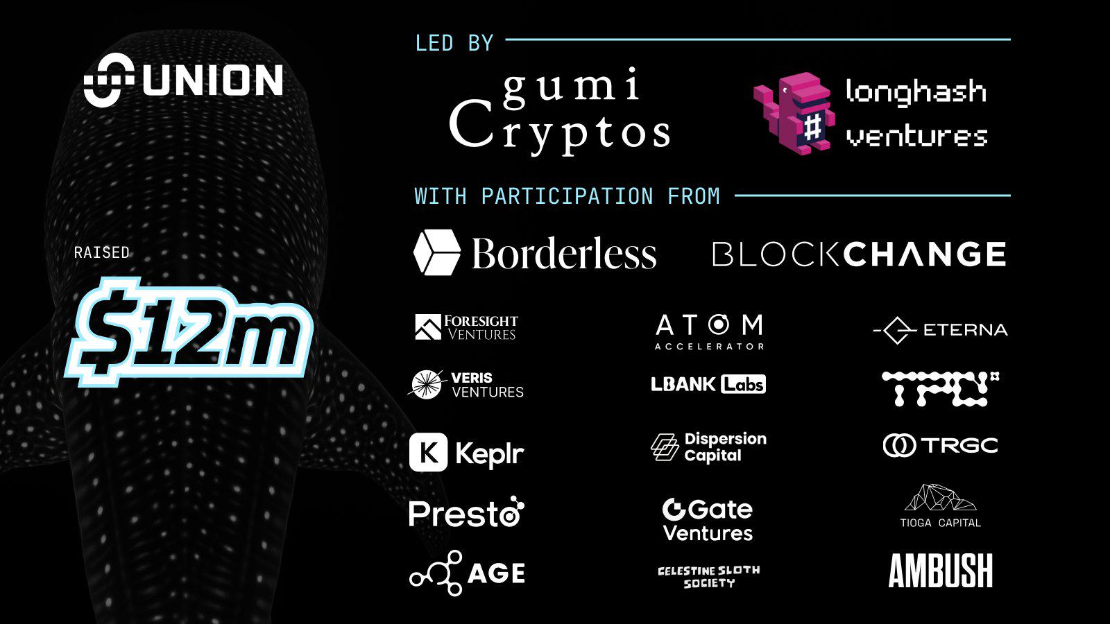 区块链互操作性开发商Union Labs完成1200万美元A轮融资-第1张图片-欧易下载