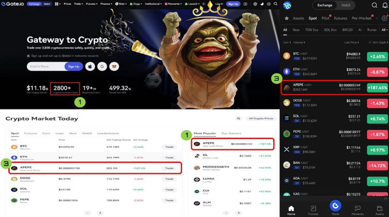 PEPE币是什么 2024-2030年Ape and Pepe(APEPE)价格预测-第2张图片-欧易下载 PEPE币是什么 2024-2030年Ape and Pepe(APEPE)价格预测-第2张图片-欧易下载